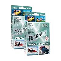 Algopix Similar Product 9 - TEARAID Vinyl Repair Kit Type B Clear