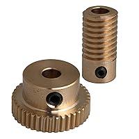 Algopix Similar Product 11 - CNBTR 40T Brass Gear Wheel  5mm Hole