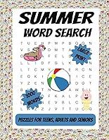 Algopix Similar Product 9 - Summer Word Search for Adults Seniors