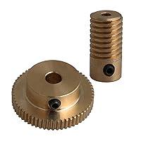 Algopix Similar Product 13 - CNBTR Yellow 3MM Hole Dia Brass Gear