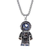 Algopix Similar Product 18 - REBME Cyberpunk Astronaut Pendant