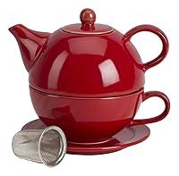 Algopix Similar Product 1 - Omniware 5 Piece Tea For One Teapot Set