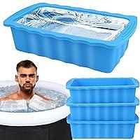 Algopix Similar Product 9 - 4Pack Extra Large Ice Block Molds12LB