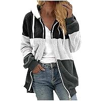 Algopix Similar Product 12 - Womens Fuzzy Fleece Jacket 2024 Winter