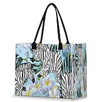 Algopix Similar Product 13 - POFATO Tote Bag for Women Zebras