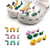 Algopix Similar Product 8 - 6PCS Shoe Decoration Charms 3D Dragon