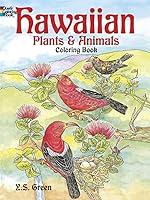 Algopix Similar Product 15 - Hawaiian Plants and Animals Coloring