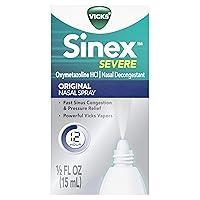 Algopix Similar Product 12 - Vicks Sinex Severe Nasal Spray 0.50 oz