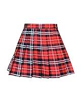 Algopix Similar Product 12 - SCKTOO Womens Girl High Waisted Pleated