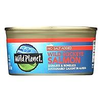 Algopix Similar Product 14 - Wild Planet SalmonWld SockeyeNs 6 Oz