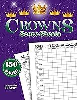 Algopix Similar Product 3 - Crowns Score Sheets 150 Large Pages