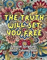 Algopix Similar Product 1 - Freedom Scriptures Adult coloring book