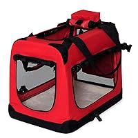 Algopix Similar Product 7 - lionto dog transport box foldable for