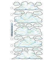 Algopix Similar Product 8 - jbr1116 Sticko Vellum Stickers - Clouds