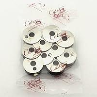 Algopix Similar Product 2 - Cutex 10 Pk Metal Bobbins 203470 