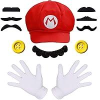 Algopix Similar Product 17 - Humairc Super Bros Hats Accessories Set