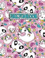 Algopix Similar Product 13 - Sketchbook Cute Unicorn Kawaii