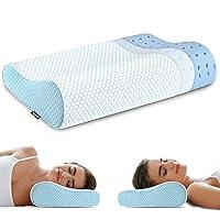 Algopix Similar Product 5 - Memory Foam Pillows Neck Pillow Bed