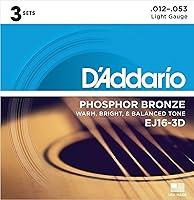 Algopix Similar Product 11 - DAddario Guitar Strings  Phosphor