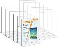 Algopix Similar Product 12 - MaxGear Acrylic Sign Holder 85 x 11