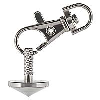 Algopix Similar Product 12 - Keychain Metal Spinning Top  Snaphook