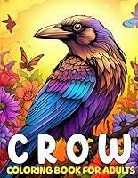 Algopix Similar Product 3 - Crow Coloring Book for Adults 25 An