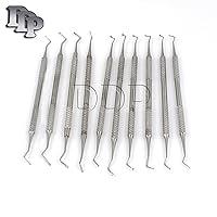 Algopix Similar Product 8 - DDP 10 PCS Dental Excavator Spoon Ends