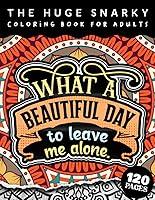 Algopix Similar Product 15 - The HUGE Snarky Coloring Book For