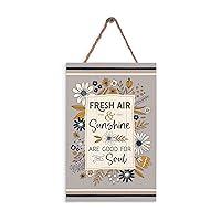 Algopix Similar Product 17 - Fresh Air Sunshine Floral Grey 17 x