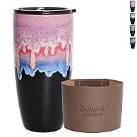 Algopix Similar Product 4 - Bosmarlin Ceramic Travel Coffeel Mug