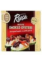 Algopix Similar Product 9 - Reese Petite Smoked Oysters, 3.7 oz