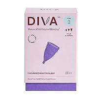 Algopix Similar Product 9 - DivaCup  BPAFree Reusable Menstrual