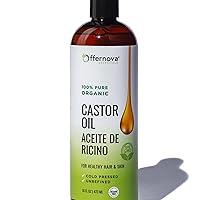 Algopix Similar Product 4 - Offernova Castor Oil 16 OZ Aceite de