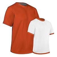 Algopix Similar Product 20 - CHAMPRO Revtee Reversible Tee Adult