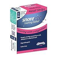 Algopix Similar Product 6 - Snoreeze Nasal Strips Large Pack of 20