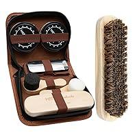 Algopix Similar Product 14 - Deluxe Shoe Shine Kit  7pc  Portable