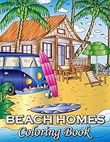 Algopix Similar Product 1 - Beach Homes Coloring Book An Adult