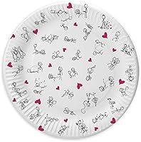 Algopix Similar Product 13 - 7 Dirty Dishes Position Plates  Bag