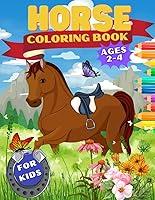 Algopix Similar Product 19 - Horse Coloring Book For Kids Ages 24