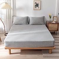 Algopix Similar Product 8 - DONEUS Jersey Knit Cotton Fitted Sheet
