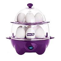 Algopix Similar Product 20 - DASH DEC02PU Deluxe Rapid Egg Cooker