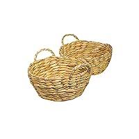 Algopix Similar Product 6 - 2 Pcs Fruit Basket Handwoven Water