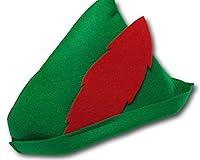 Algopix Similar Product 6 - Kids Peter Pan / Robin Hood Hat