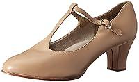 Algopix Similar Product 3 - Capezio Jr Footlight TStrap Caramel