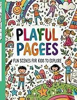 Algopix Similar Product 9 - Playful Pagees Fun Scenes for Kids to