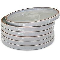 Algopix Similar Product 20 - Mora Ceramic Flat Plates Set of 68 in