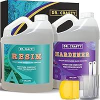 Algopix Similar Product 1 - DR CRAFTY Clear Epoxy Resin  2 Part