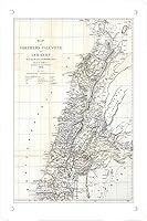 Algopix Similar Product 7 - Rosefinch Stone Vintage Map Of Lebanon