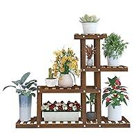 Algopix Similar Product 18 - UWEREBFM Flower Pot Stand Solid Wood