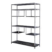 Algopix Similar Product 12 - Benjara Etagere Bookshelf with 7